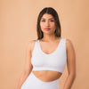 3 Pack Padded - White