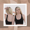 3 Pack Padded Lace Edge - Black - The Genie Bra