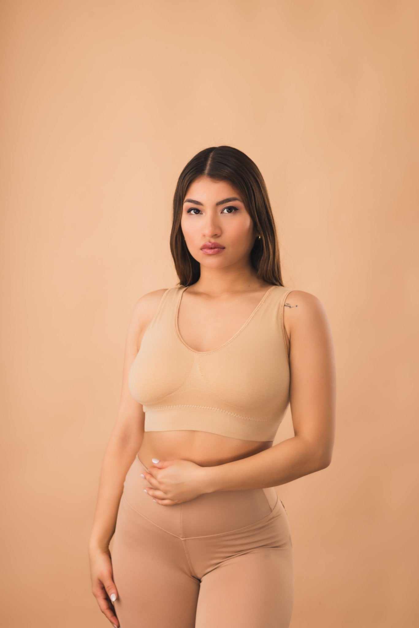 3 Pack Padded - Nude - The Genie Bra