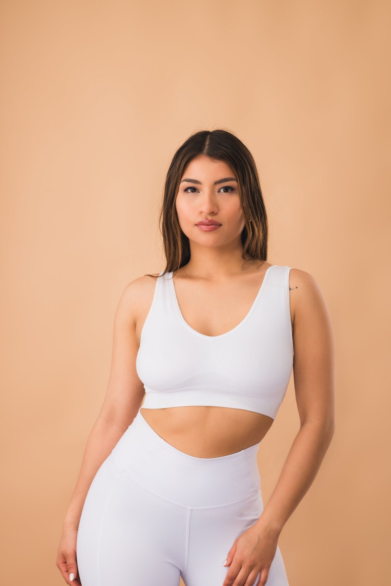 3 Pack Padded - White - The Genie Bra