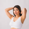 3 Pack Un-Padded - White - The Genie Bra